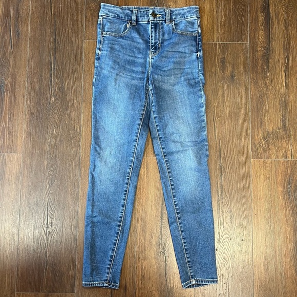 American Eagle curvy hi-rise jegging SZ 4 - Picture 2 of 6